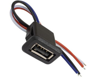 USB-4Pin, Разъем USB на корпус с проводами