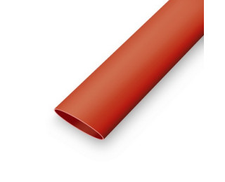 Термоусадочная трубка с клеевым  слоем, ТТУ 1.6/0.6 красная, 1 м