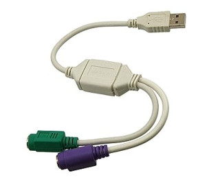 ML-A-040, Переходник (преобразователь) USB в PS/2
