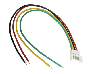 51004 AWG26 2.00mm L=150mm RBYG, Межплатный кабель