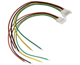 51004 AWG26 2.00mm L=150mm RBYG, Межплатный кабель