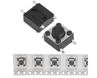 IT-1102W (6x6x4.3) NPL, Кнопка тактовая