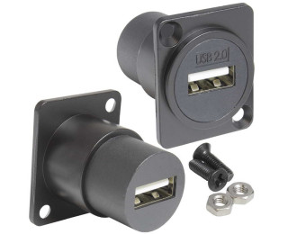 USB2.0 A(F)-A(F) PS, Разъем USB