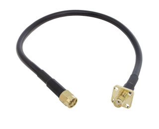 SMA-P/SMA-JKF RG58 30cm, Разъем