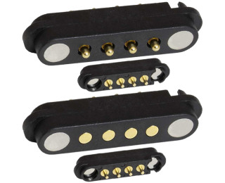 Pogo 4pin 01 MF, Пазъем POGO