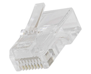 RJ45 (TP-8P8C) Cat5E сквозной, Разъем