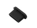 Rubber plug TYPE-C black, Разъем USB