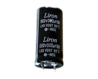 1000 UF 400V 85*C 35*65 Liron, Конденсатор