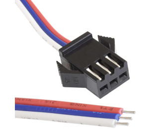SM connector 3P*150mm 22 AWG Female, Межплатный кабель