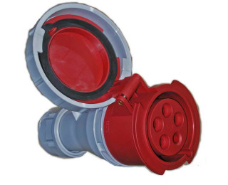 2151 (3P+N+E 16A 220-415V~), Силовой разъем