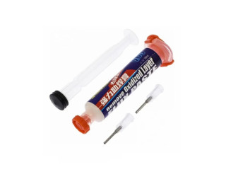 Флюс-паста Mechanic Q60 безгалогеновый, шприц, 10г