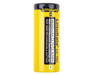 Аккумулятор Liitokala 18500 Lii-16C Li-ion, 3.7В, 1600mAh