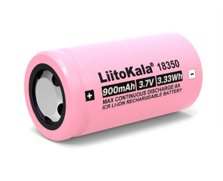 Аккумулятор Liitokala ICR18350 Li-ion, 3.7В, 900mAh