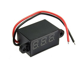 Встраиваемый вольтметр DC 2.5-30V, 0.28