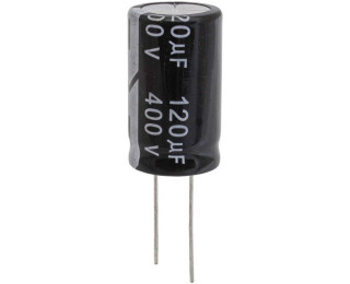 120 UF 400V 105*C 18*35 (JWCO), Конденсатор