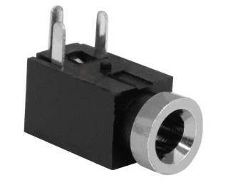 TKX2-2.5-02 PCB, Гнездо для Mini-Jack 2.5 мм