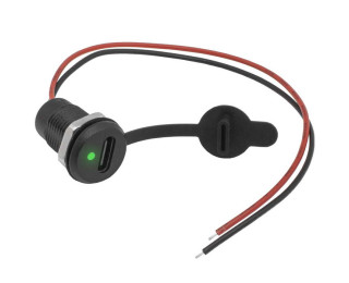 TYPE-C-2pin-LED, Разъем USB