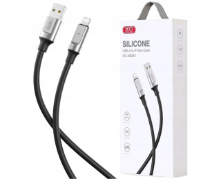 Кабель USB - USB Type-C XO NB251 для быстрой зарядки, 66Вт, 1.0м, черный, (силикон)