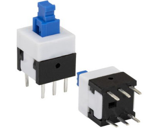 PB-22E08, Кнопка миниатюрная без фиксацией, 8x8x13 мм