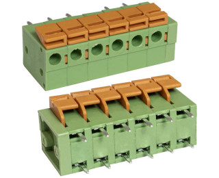 RG142V-5.08-06P, Клеммник нажимной