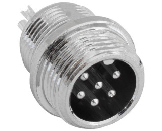 GX12M-6B, Разъем