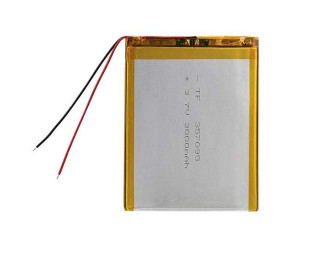 357095P, Аккумулятор универсальный 3.7 В, Li-Pol, 3000 мАч, 3.5x70x95 мм