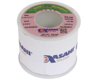 Sn99.3/CU0.7 d0.6mm 250g ASAHI, Припой