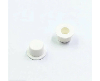 A101-White, Колпачок для кнопки, белый (d-3.4мм)