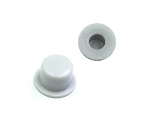 A101-Grey, Колпачок для кнопки, серый (d-3.1мм)