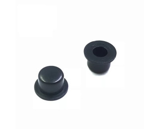 A101-Black, Колпачок для кнопки, черный (d-3.1мм)
