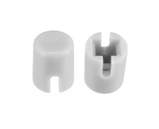 A30-Grey, Колпачок для кнопки, серый (2.4x2.4мм)