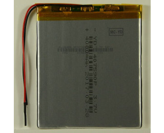 407590p, Аккумулятор универсальный 3.7 В, Li-Pol, 4000 мАч, 4x75x90мм