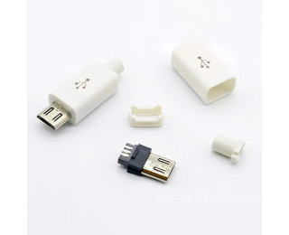 1-812 WH, Разъем micro USB 5S на кабель