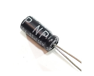 Конденсатор электролитический неполярный 4.7 мкФ, 35 В, 5х11 мм (Jamicon)