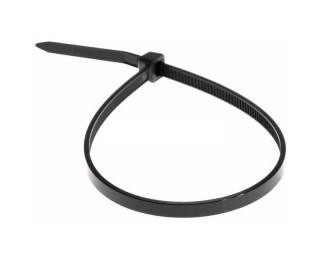 Кабельные стяжки чёрные 400х8.0мм, 100 штук
