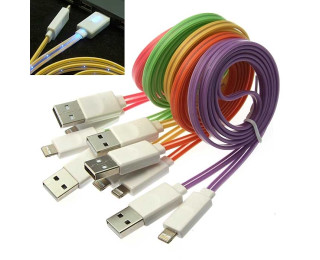 USB to iPhone 5 light line 1m, Шнур для мобильных устройств