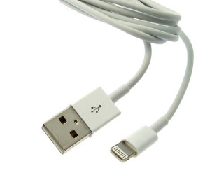 USB to iPhone 5 Round 1m, Шнур для мобильных устройств