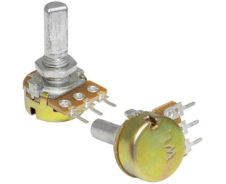 16K1 F 10k, 10 кОм, Резистор переменный