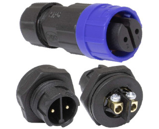 SP16S-2P-M-FB, Разъем герметичный