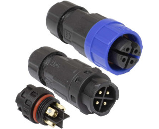 SP16S-4P-F-M, Разъем герметичный