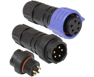 SZC16B-5P-F-M, Разъем герметичный