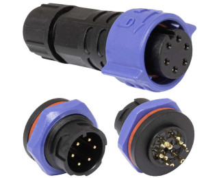 SZC16B-6P-M-FB, Разъем герметичный
