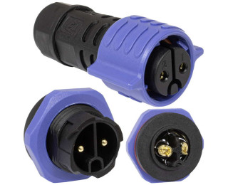 SZC20B-2P-M-FB, Разъем герметичный