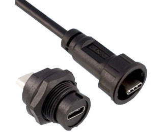 TYPE-C-B-01, Разъем герметичный