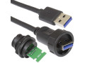 USB-3.0B-C-03, Разъем герметичный