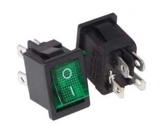 MIRS-201(A) on-offзеленый, Переключатель