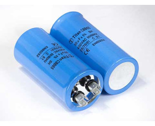 CBB65 7,5мкФ 450В, Конденсатор пусковой с клеммами