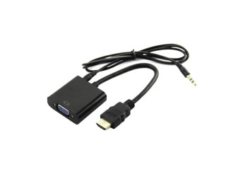 5-983, Видеоконвертер вход HDMI - выход VGA + Audio L/R