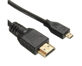 5-840, Шнур Micro HDMI to HDMI, позолоченный с ферритами 1.5м