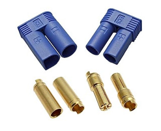 EC5 M+F/SET, Разъемы для RC моделей (комплект)